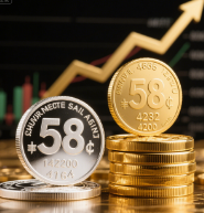 Gold and silver price trend chart