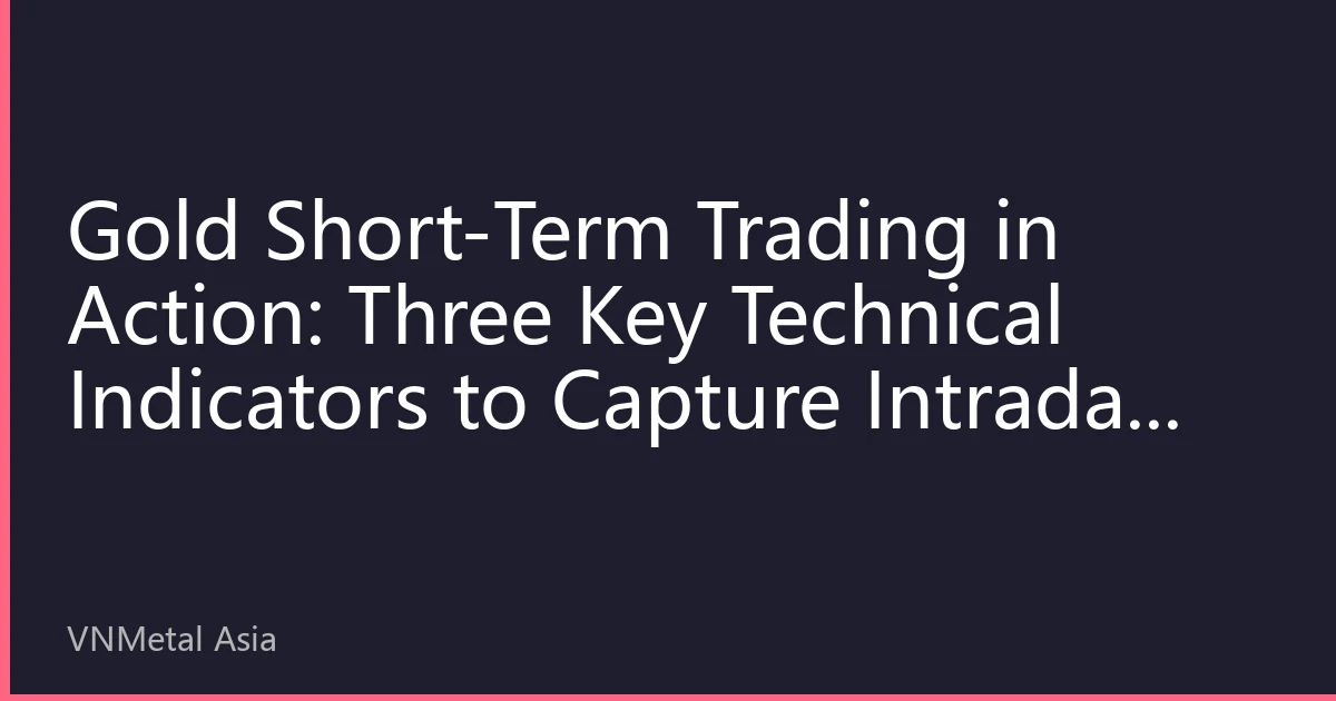 Gold Short-Term Trading in Action: Three Key Technical Indicators to Capture Intraday Volatility Opportunities