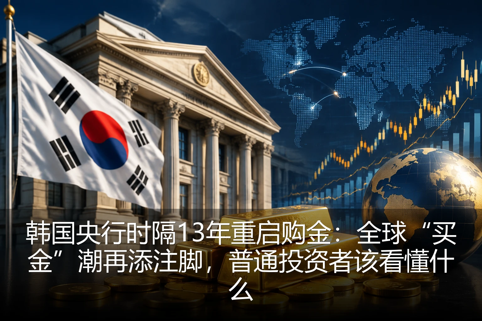韩国央行时隔13年重启购金：全球“买金”潮再添注脚，普通投资者该看懂什么