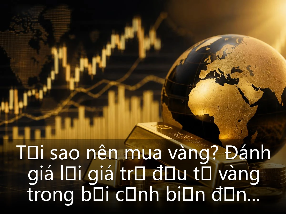 Tại sao nên mua vàng? Đánh giá lại giá trị đầu tư vàng trong bối cảnh biến động kinh tế toàn cầu 2026