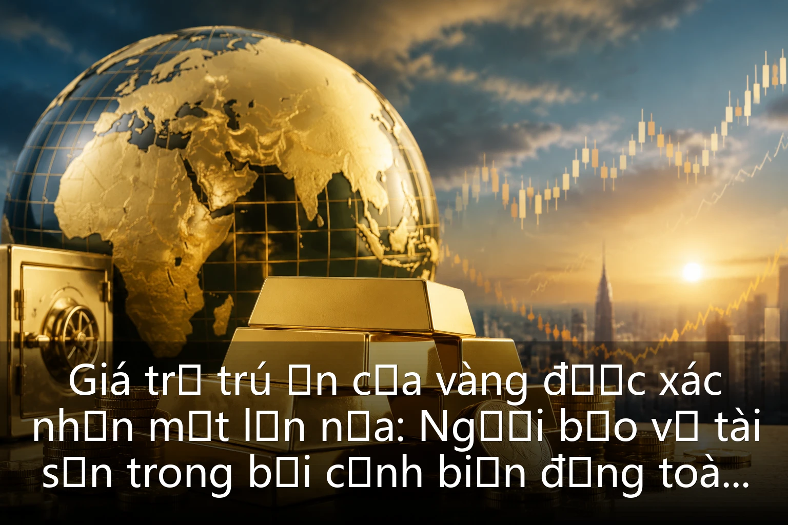 Giá trị trú ẩn của vàng được xác nhận một lần nữa: Người bảo vệ tài sản trong bối cảnh biến động toàn cầu năm 2026
